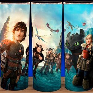 How to Train Your Dragon - Night Fury Movie Cup Mug Tumbler 20oz